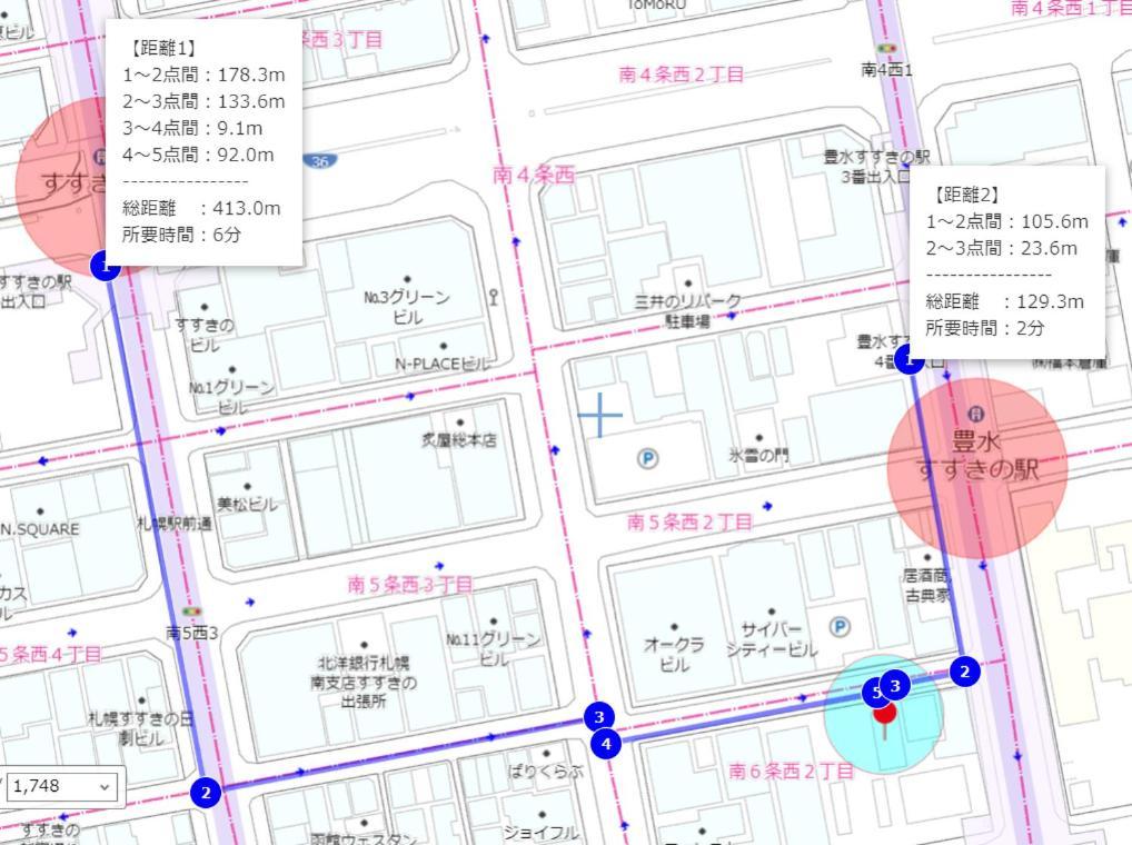 豊水すすきの駅から徒歩数分 Ik Minami 6 Jo Residence 101 Ik南6条レジデンス Sapporo Eksteriør bilde